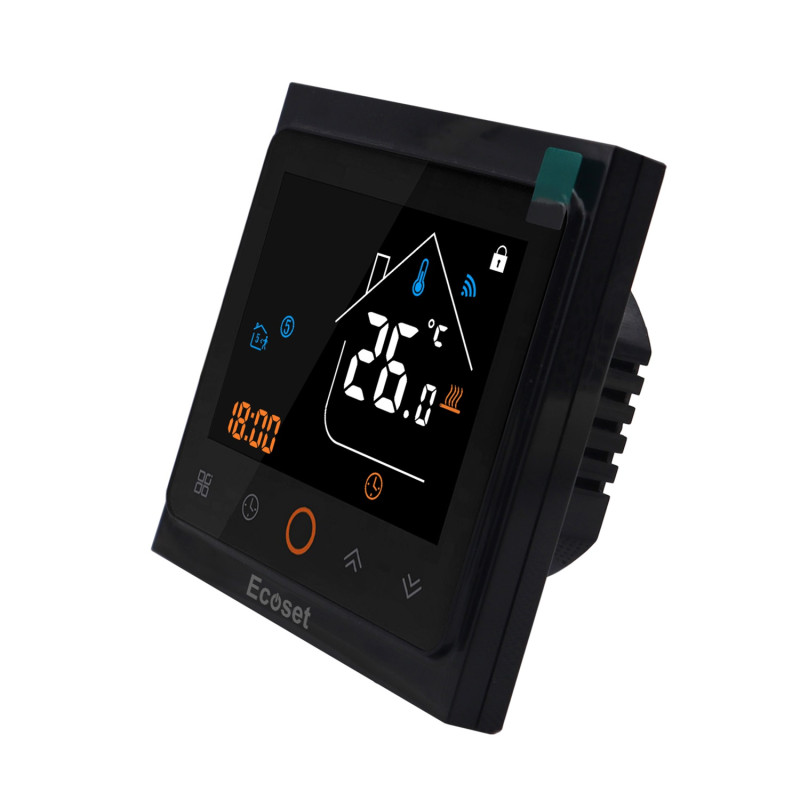 Терморегулятор Ecoset PWT 002 WIFI для теплого пола (Черный) 